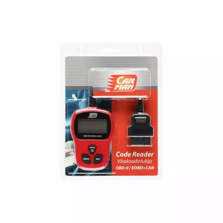 Carman Vikakoodinlukija OBD-II/EOBD+CAN - Autosähkö asennustarvikkeet - 6410416496832 - 2