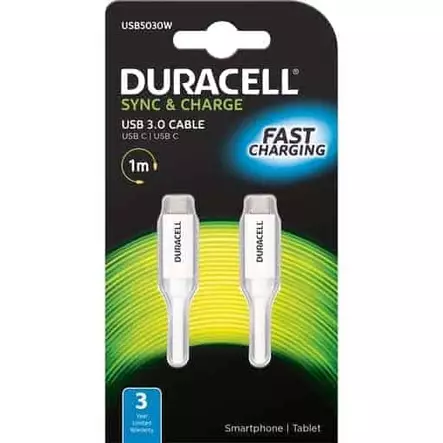 Ducacell USB-C-> USB-C kaapeli 1m - Puhelintarvikkeet ja laturit - 5055190172742 - 1