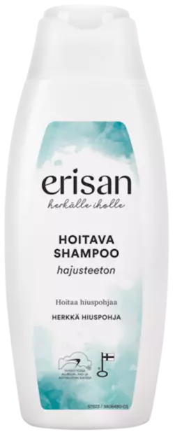 Erisan Hajusteeton hoitava shampoo 250ml - Shampoot - 6417964578232 - 1