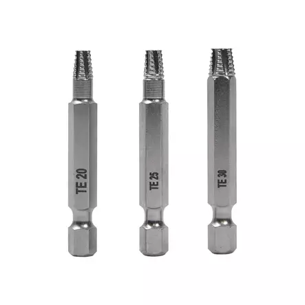 Finbullet Vastakierretapit torx S2 50mm T20, T25, T30 - Kierretyökalut - 6438152033692 - 1