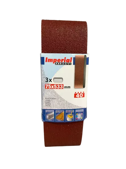 Hiomanauha 75X533MM K120 3kpl - Hiomapaperit - 8010626032172 - 1