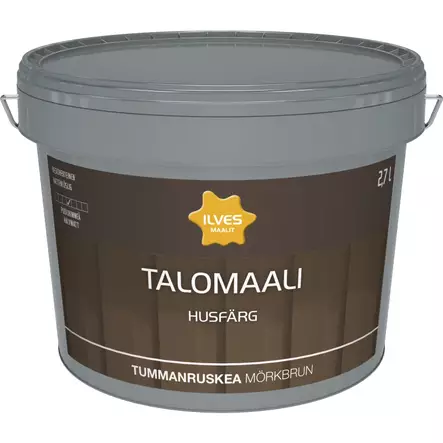 Ilves Talomaali Tummanruskea RR32 2,7L - Talomaalit - 6430026952672 - 1