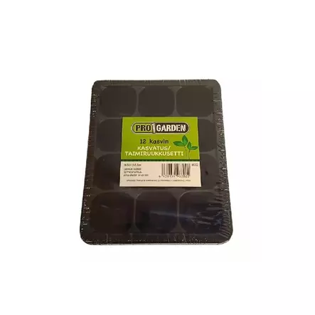 Kasvatusruukku setti 12 ruukkua - Ruukut ja amppelit - 6438159963022 - 1