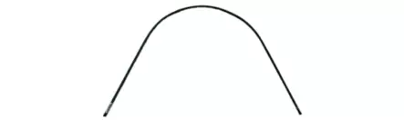 Kasvitunelin kaari lev.105cm/kork.60cm - Kasvien ja pensaiden tuet ja kehikot - 6430040627402 - 1