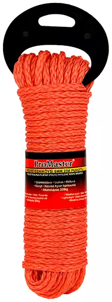 Köysi pe 6mm punottu 25m - Narut ja köydet - 6420286858562 - 1