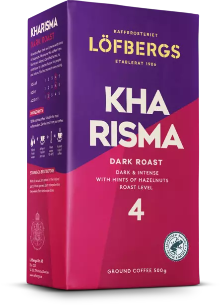 Löfbergs Kharisma kahvi 500g Rainforest - Kahvit - 7310050001692 - 1