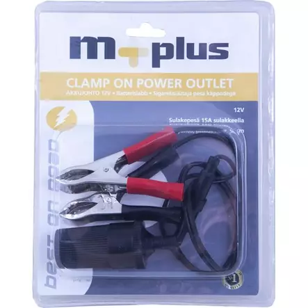 M+ Akkujohto puristusliittimillä 12V DC - Akkutarvikkeet - 6419121104032 - 2