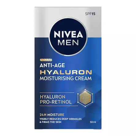 Nivea Men Kasvovoide 50ml Anti-Age - Miesten kasvovoiteet - 4005900822512 - 1