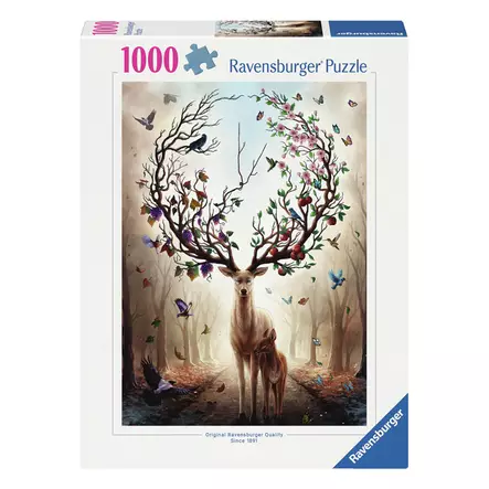 Palapeli Ravensburger 1000 palaa - Palapelit ja pulmapelit - 4005555004592 - 1