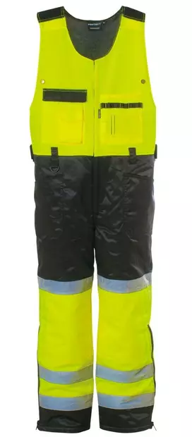 Protect HH935 kelta-mustavuorellinen huomio-avohaalari 50 - Työhaalarit - 6419746103212 - 1