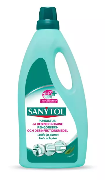 Sanytol Lattia ja pinnat 1l - Kodin pesuaineet - 3045206312202 - 1