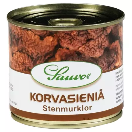 Sauvon Korvasieniä miedossa suolaliemess - Elintarvikkeet - 6432700300212 - 1