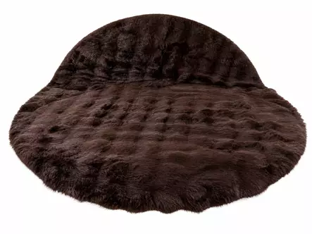 Tekoturkismatto tumma ruskea 180x230cm - Keskilattiamatot - 6438506025632 - 1