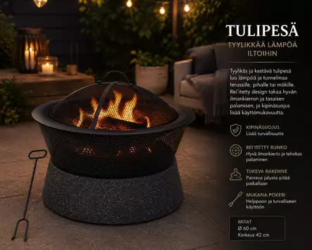 Tulipesä BBQ - Tulisijat - 8720573486002 - 2