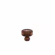 4living kynttilänjalka 7,5cm ruskea - Maljakot ja kynttilänjalat - 6410416407272 - 1