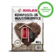 Biolan komposti- ja huussikuivike 40L - Kompostori- ja huussitarvikkeet - 6411961056212 - 1