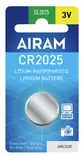Airam litiumparisto cr2025 3v 1/bl - Nappiparistot - 6435200138132 - 1