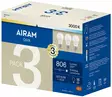 Airam oiva led-lamppu 806lm E27 3kpl - Led-lamput - 6435200308672 - 1