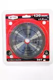 Akkupyörösahanterä metalli 136mm 56T - Sirkkelinterät - 6420613774862 - 1