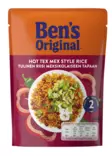 BEN'S ORIGINAL HOT TEX MEX RIISI 220G - Pastat, riisit ja jauhot - 5010034014992 - 2