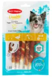 Best Friend Double purutikku ankka 12cm 6kpl 60g - Koiran luut - 5700551171932 - 1