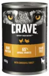 Crave mureke Kanaa&Kalkkunaa 400g - Koiran märkäruoat - 4008429130892 - 1