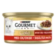 Gourmet Gold Naudanliha 85g - Kissan märkäruoat - 7042110081862 - 1