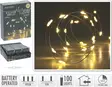 Hopealanka 100led lämmin valkoinen - Jouluvalot - 8720573666572 - 1