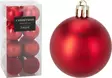 Joulupallo punainen 5cm 16kpl - Joulukoristeet - 8721037702522 - 1