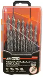 Kierukkaporasarja 19-os HSS M2 - Metalliporanterät - 6430074694142 - 1