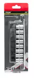 Kuusiokärkihylsysarja 3/8" SAE 8-os - Hylsysarjat - 6420286907512 - 1