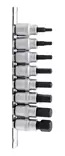 Kuusiokärkihylsysarja 3/8" SAE 8-os - Hylsysarjat - 6420286907512 - 2