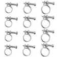 Letkukiristinsarja 12 kpl 13-20mm - Taskulamput ja otsalamput - 6438152023662 - 1