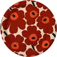 Marimekko Unikko lautanen 22cm 10kpl - Kertakäyttölautaset - 6411631131072 - 2