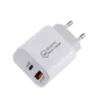 Mobia verkkovirtalaturi usb-c pd 25w + usb qc3.0 18w, max. 25w - Puhelintarvikkeet ja laturit - 6430076523952 - 1