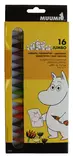 Muumi jumbo väriliidut 16kpl - Puuvärikynät ja liidut - 7312460192052 - 1