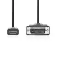 Nedis HDMI-DVI -kaapeli 2m - Näyttökaapelit - 5412810288502 - 2