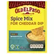 Old El Paso spice mix for cheddar dip - Texmex mausteet ja lisukkeet - 8410076490032 - 1