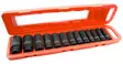 Pitkä voimahylsysarja 1/2" 13-os. - Hylsysarjat - 6420286011172 - 1