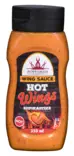 Poppamies hot wings siipikastike 340ml - Majoneesit,maustekastikkeet ja tahnat - 6430034018162 - 1