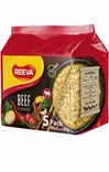 Reeva beef nuudelit 5-pack - Maissi-, kaura-, ja riisikakut - 4820179258592 - 1