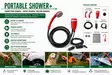 Retkisuihku 12V 35W 4m - Caravan tarvikkeet - 6438159995702 - 1