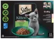 Sheba Kitten kanaa ja lohta 12x85g - Kissan märkäruoat - 4770608264772 - 1