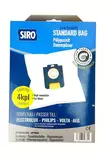 Siro imuripussi s-bag 4kpl + suodatin - Pölypussit imureihin - 6438168103792 - 1