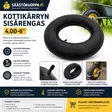 Sisäkumi 4-6.00 - Nokka-, halko-, kotti- ja pumppukärryt - 6438168001982 - 1