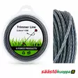 Trimmerin siima kierretty 2.0mm 15m - Ruohonleikkurit ja trimmerit - 6438168118222 - 1
