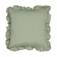 Tyyny Volang 45x45cm tea green - Koristetyynyt ja sohvanpäälliset - 7318161560862 - 1