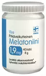 Vire Melatoniinivalmiste 1,9mg 40kpl - Vitamiinit ja mineraalit - 6430067845032 - 1