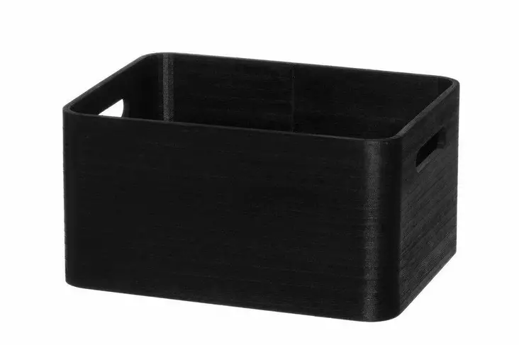 4Living Puulaatikko 29x22x15 CM musta - Säilytyskorit - 6410416373942 - 1