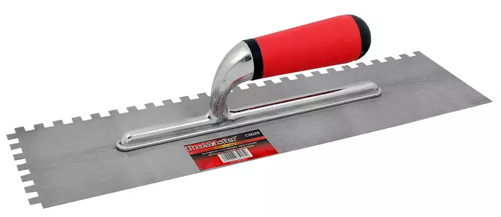 Teräsliippa 120x280mm hammastettu - Laastikammat ja kauhat - 6420286850252 - 1